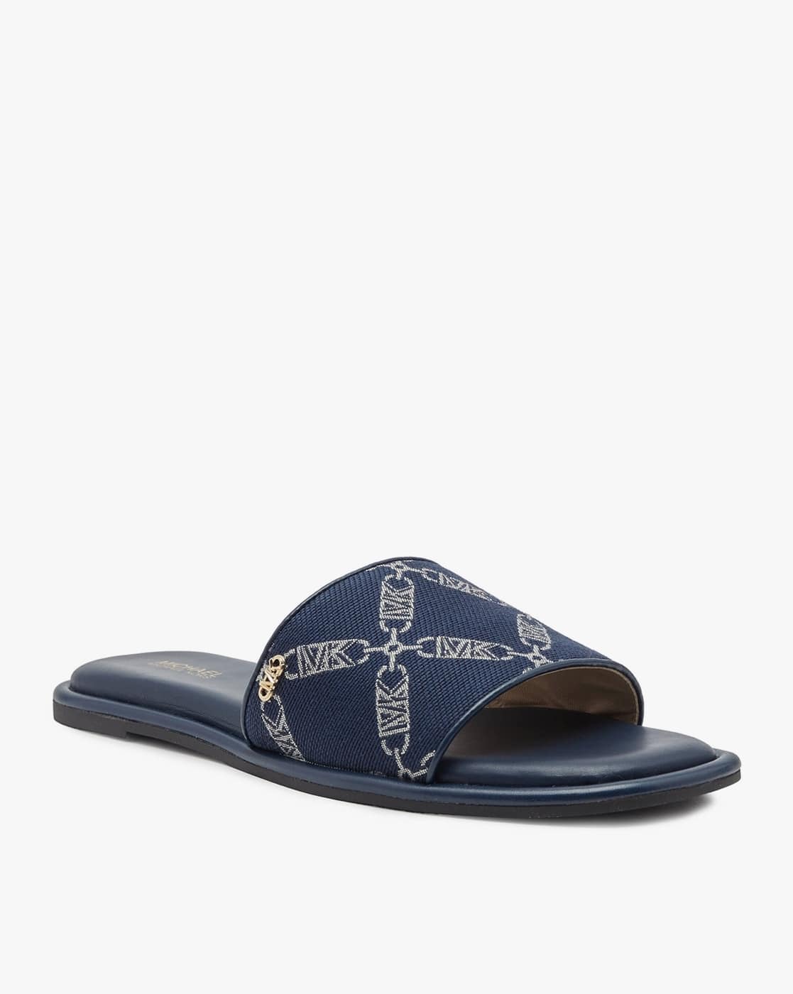 michael kors navy sandals
