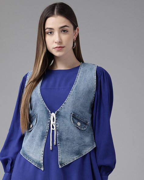 Buy Blue Shrugs & Jackets for Women by AZIRA Online | Ajio.com