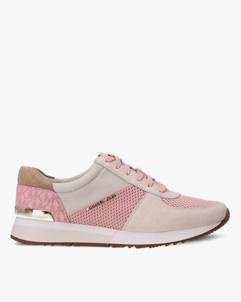 Michael kors allie trainer hotsell sneakers pink