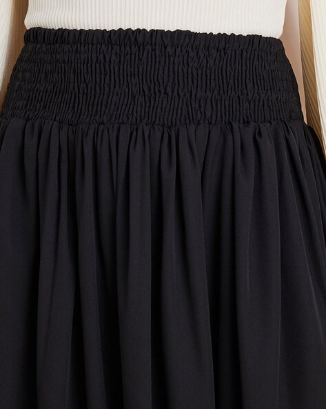 Buy Black Skirts for Women by Styli Online