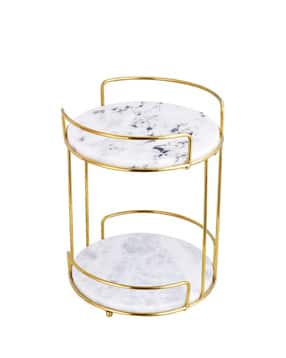 sage koncpt 2 Tier Marble Stand-picture-34