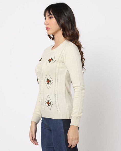 Buy Beige Sweaters & Cardigans for Women by HAWT Online