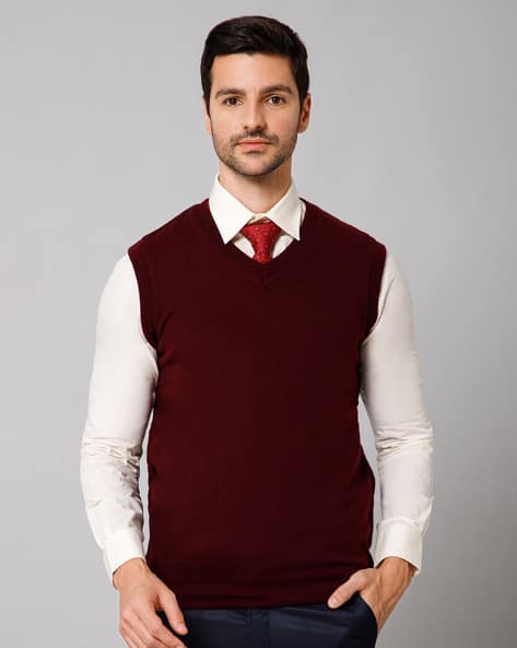 Cantabil V-Neck Slip-On Pullover
