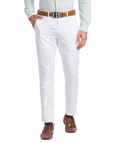 Buy PARK AVENUE Men's Regular Trouser (PCTA00456-F4_Beige_S) at Amazon.in