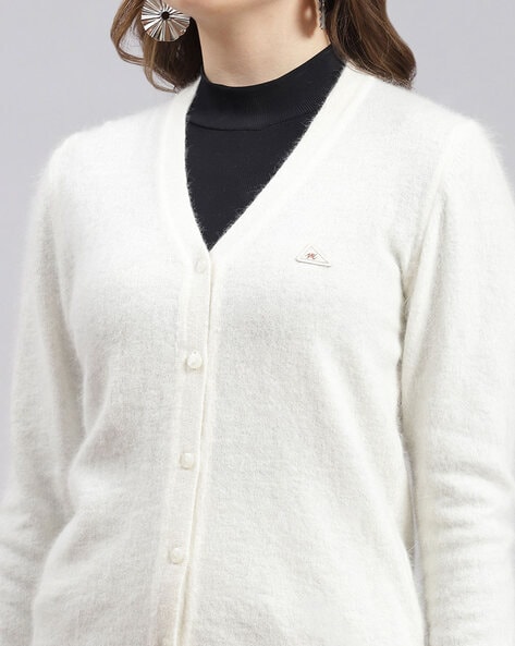 Buy Off White Sweaters & Cardigans for Women by MONTE CARLO Online