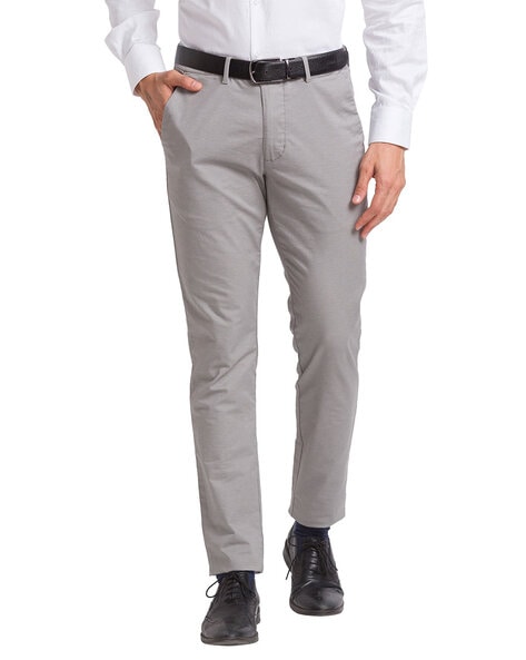 Buy Ruan® 100% Cotton Formal Trousers for Men Stretchable, Khaki Formal Pant  for Men at Amazon.in