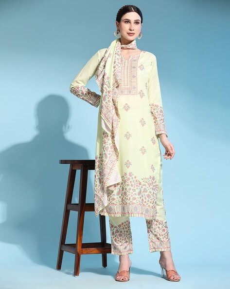 Buy Sea Green Kurta Suit Sets for Women by LEELI PEERI DESIGNER Online