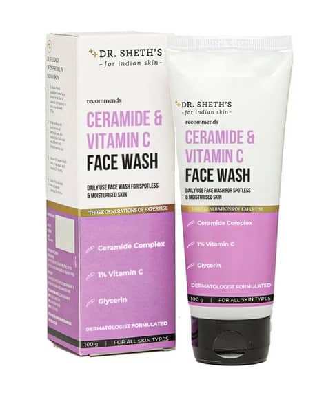Dr.sheth's Ceramide & Vitamin C Facewash