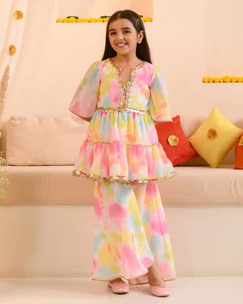 Pspeaches Embellished Kurta Set