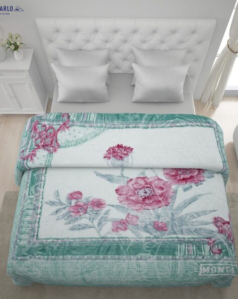 Buy Sea Green Blankets, Dohars & Quilts for Home & Kitchen by MONTE CARLO  Online
