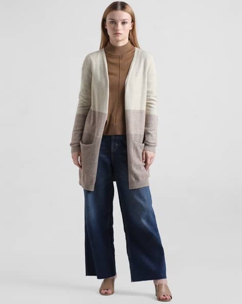 Cable Knit Other Stories Color Block Sweater Block Colour Cardigan