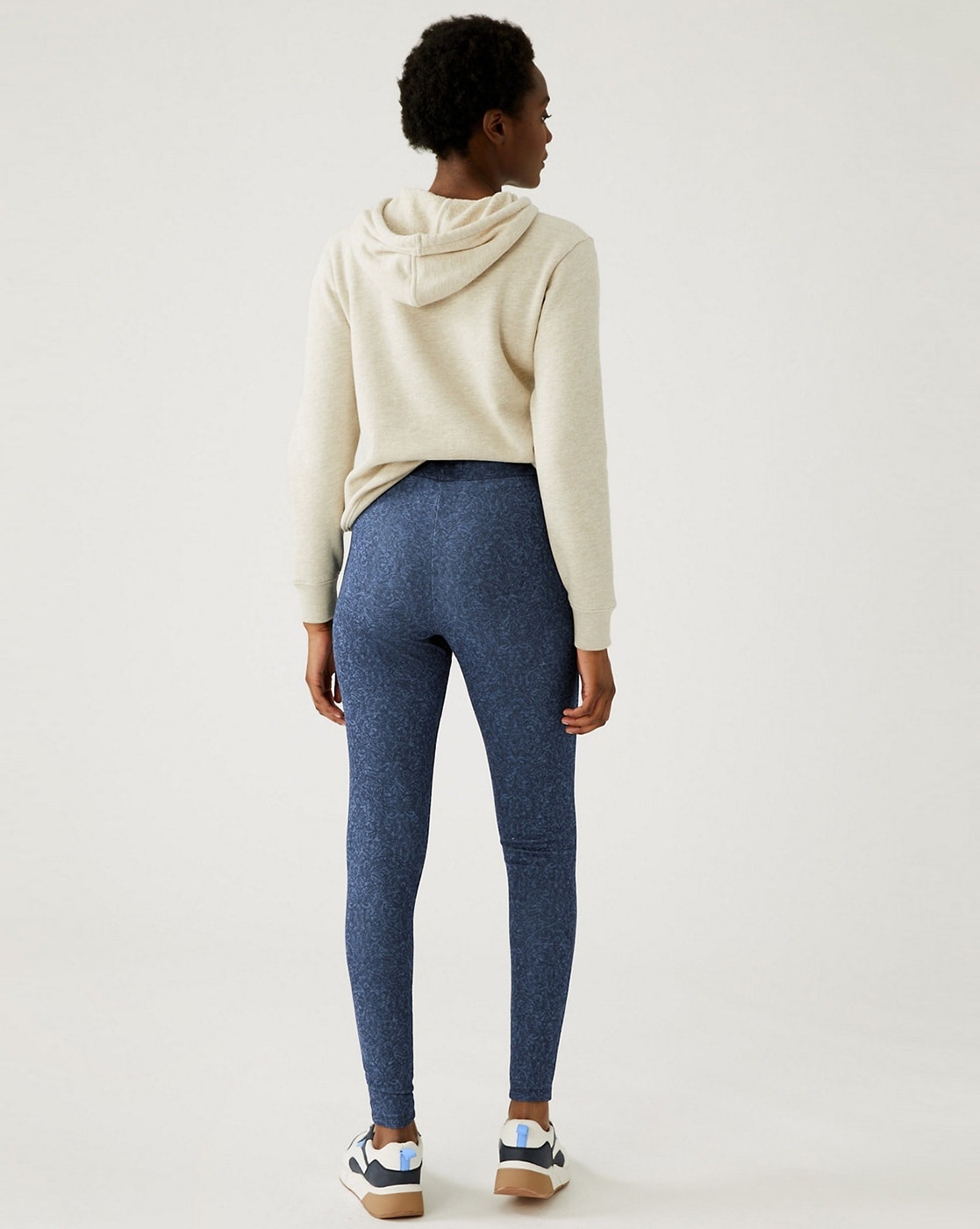 Buy Blue Leggings for Women by Marks & Spencer Online