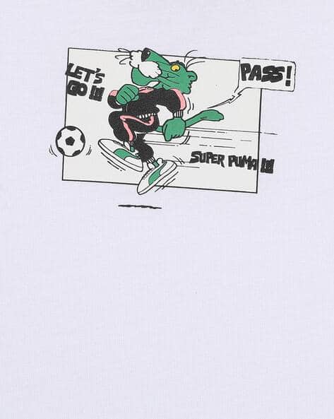 Graphic Print Crew-Neck T-Shirt