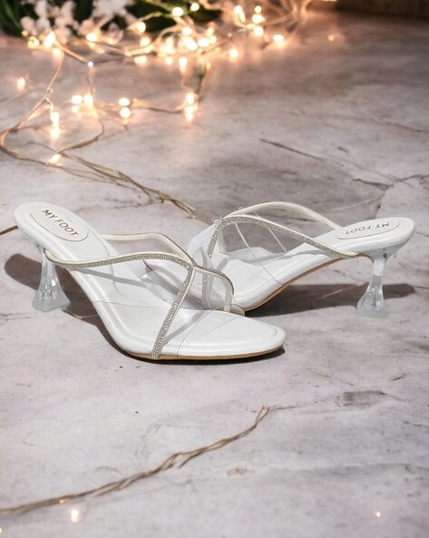 white block heel sandals for women and girls-thanhphatduhoc.com.vn
