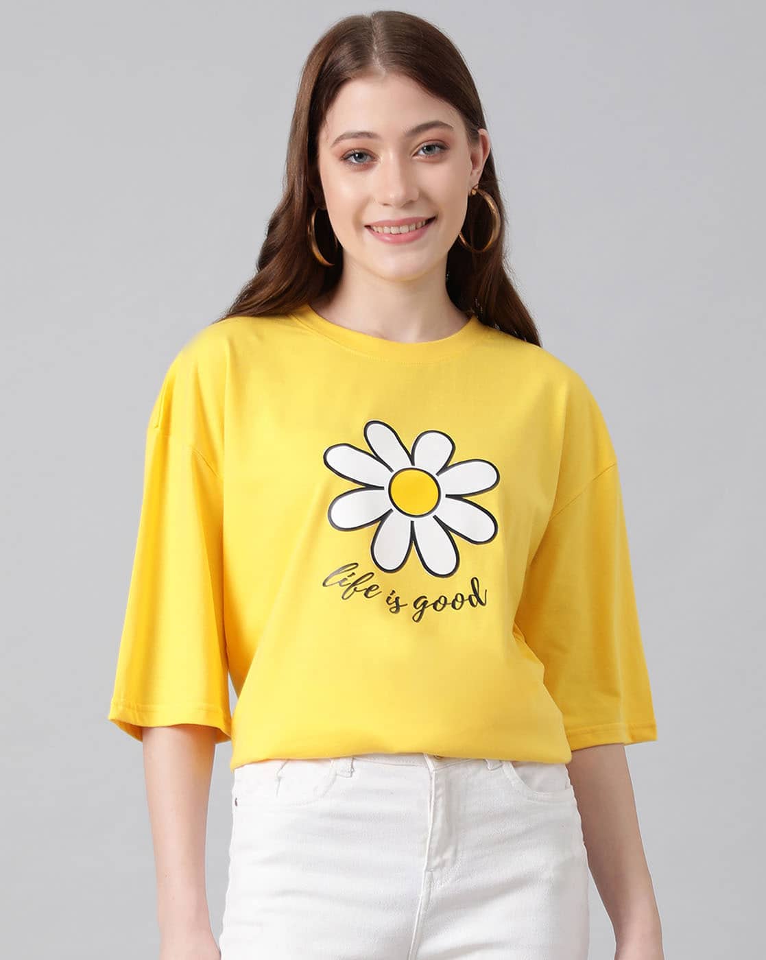 Buy Yellow Tshirts for Women by KOTTY Online Ajio