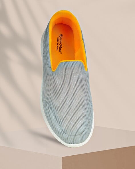 Panelled Slip-On Casual Shoes