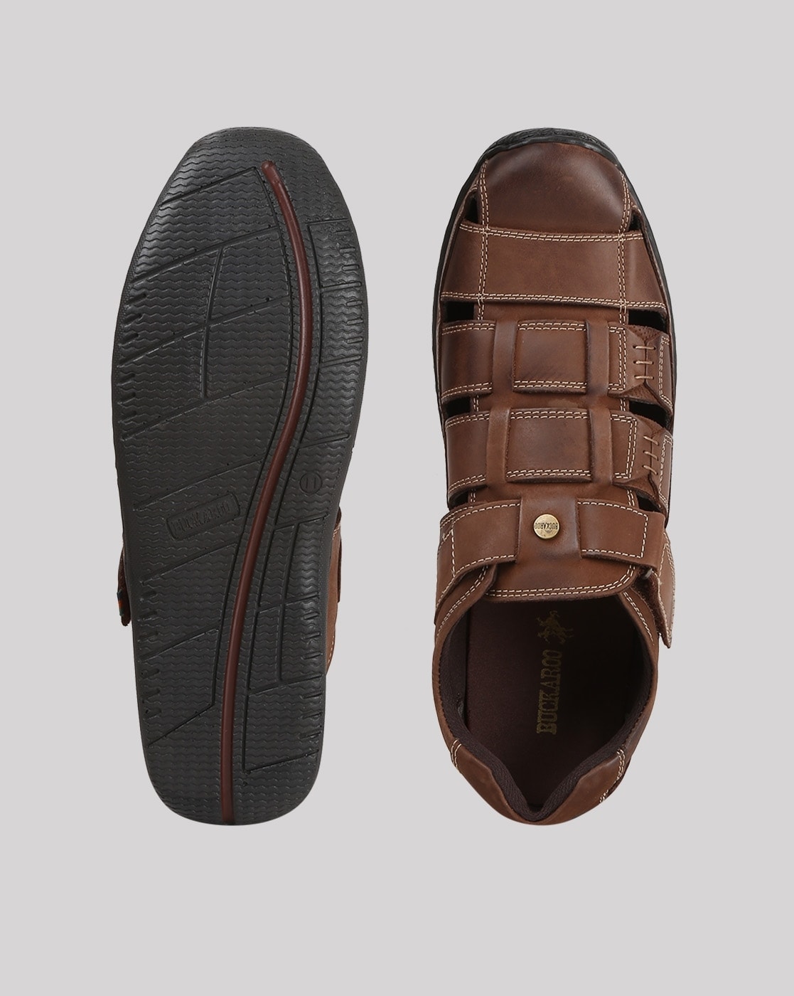 Buckaroo Men Brown Casual Sandals SKU: 62-452050-12-40