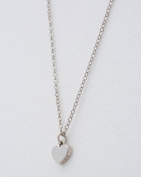 Ted baker deals silver heart necklace