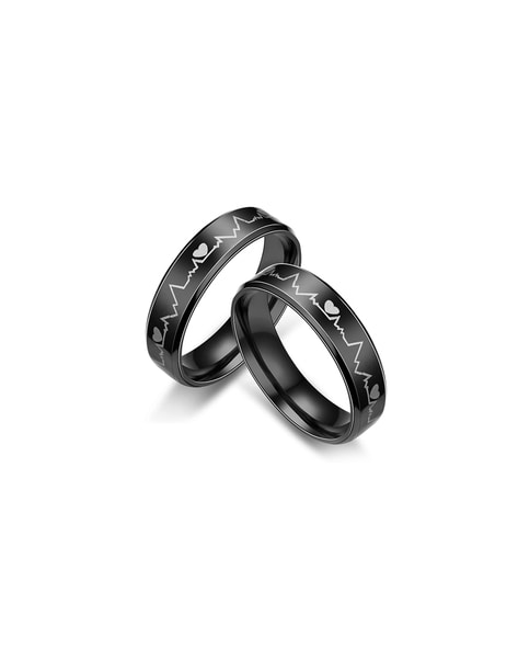 Couple Band Ring 3D print model 3D model 3D printable | CGTrader