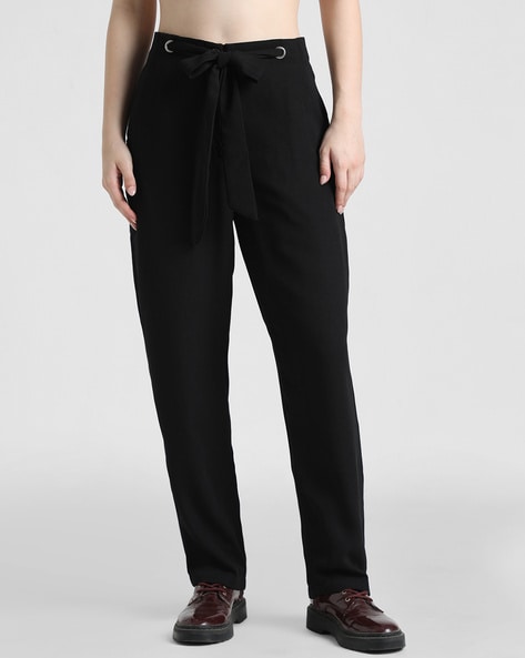 Buy Black Trousers & Pants for Men by Truser Online | Ajio.com