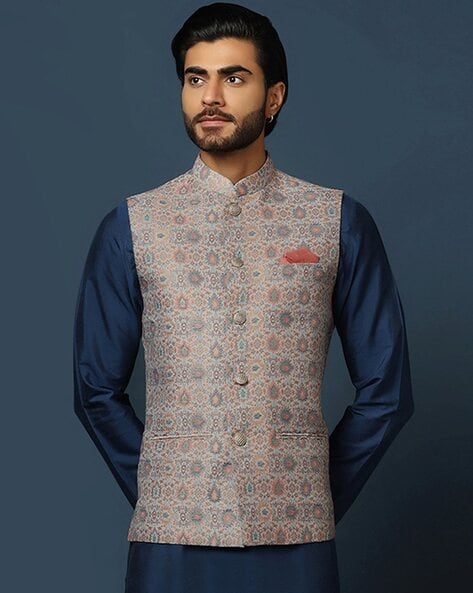 Ajio nehru jacket best sale