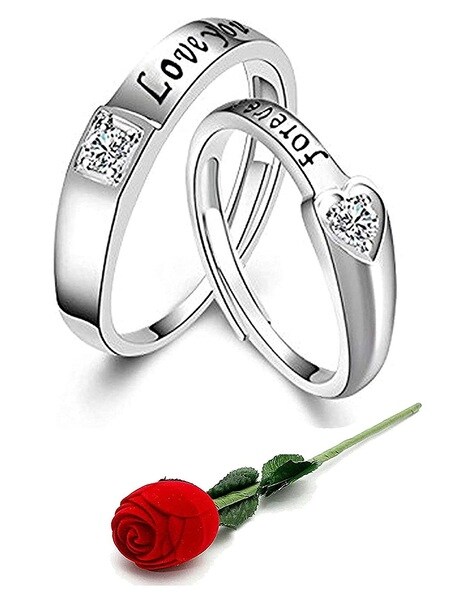 New Titanium Steel Promise Ring Couple Wedding Engagement Ring - China  Fashion Jewelry and Costume Jewelry price | Made-in-China.com