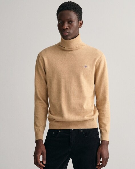 Beige hotsell turtleneck mens