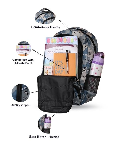 Camouflage 2024 school bag