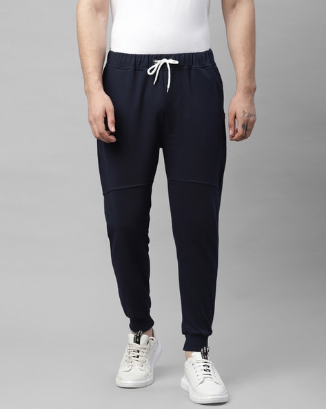 Men Ankle-Length Joggers with Elasticated Waist