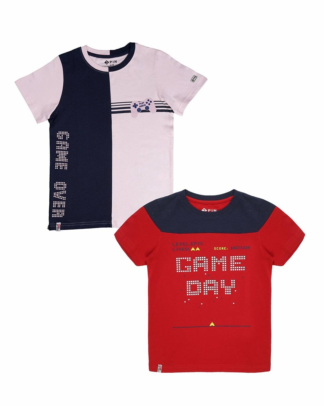 Buy Multicoloured Tshirts for Boys by 3pin Online