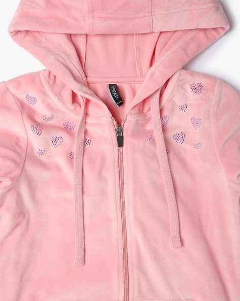 Buy Pink Sweatshirts & Hoodie for Girls by RIO GIRLS Online