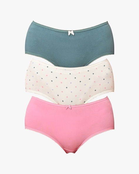 Pack of 3 Midis Hipster Knickers