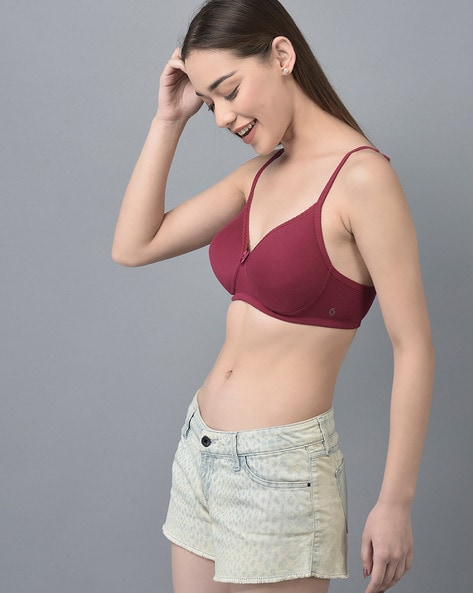 Pack of 2 T-Shirt Bras with Bow Accent