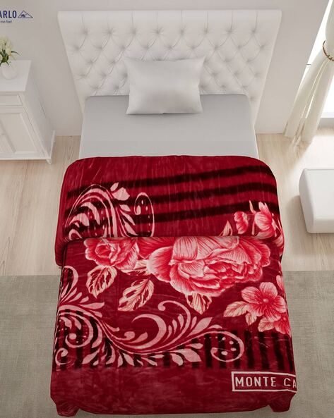 Buy Rust Blankets, Dohars & Quilts for Home & Kitchen by MONTE CARLO Online