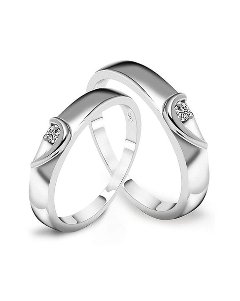 Elegant Platinum Couple Rings JL PT 453
