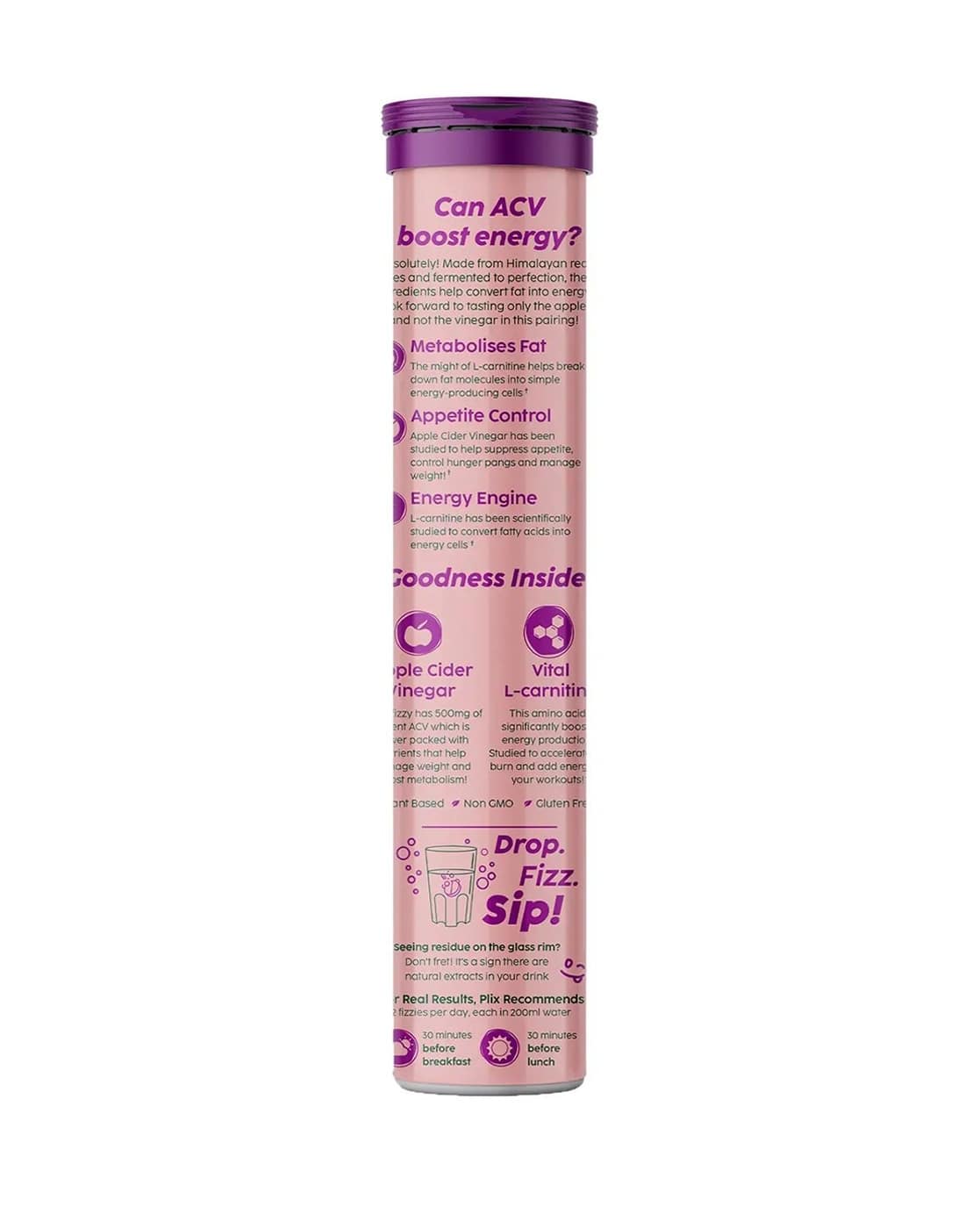 plix acv l carnitine Buy Plix L-Carnitine ACV Effervescent ... Online