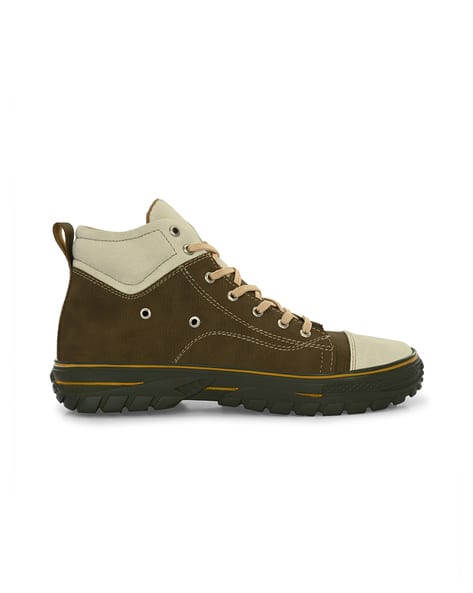 BUCIK High-Top Round-Toe Casual Shoes