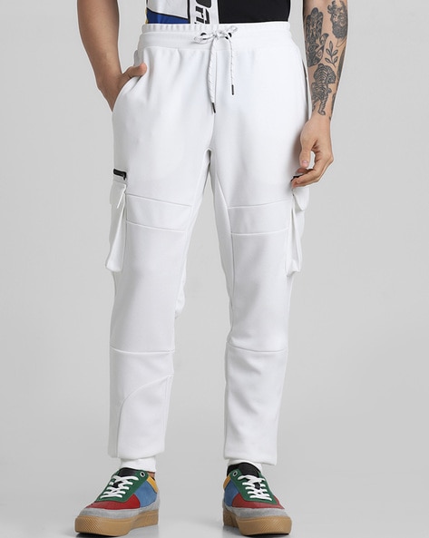 Joggers with Insert Pockets & Elasticated Drawstring Waist