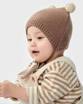 Brown store infant hat