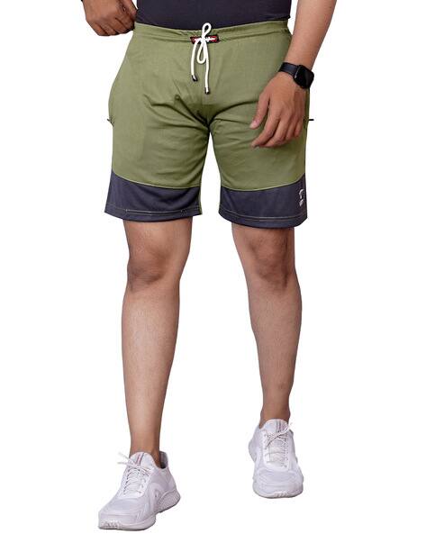 Flat-Front City Shorts