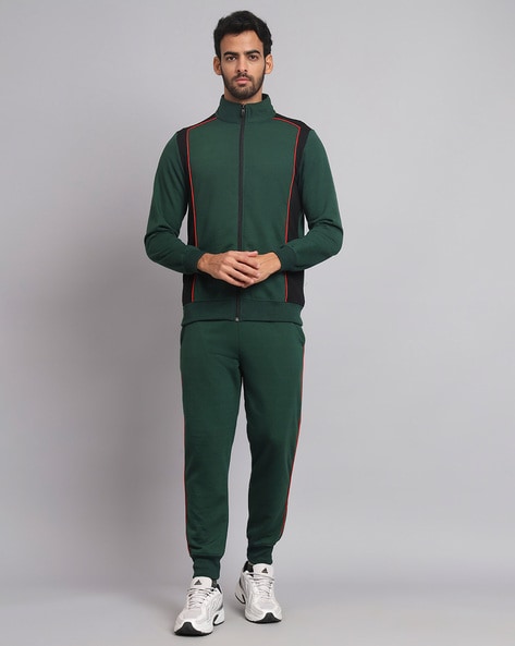 Buy Teal Tracksuits for Men by GLITO Online Ajio