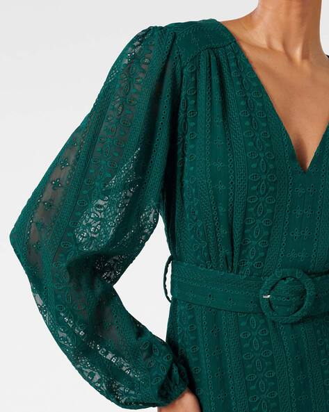 Buy Mysterious Green Dresses for Women by Forever New Online