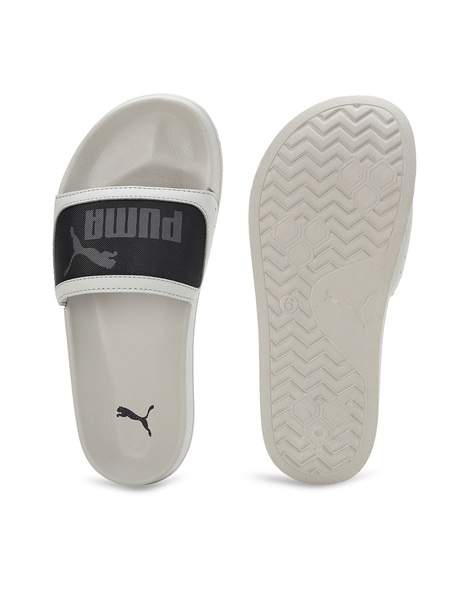 Puma open shop toe slippers