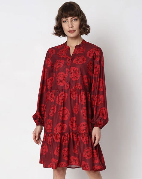 Buy Biking Red Dresses for Women by Vero Moda Online