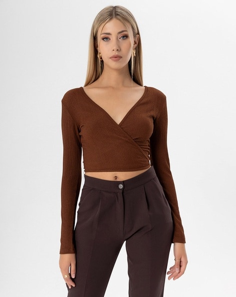 Buy Brown Tops for Women by SAM Online