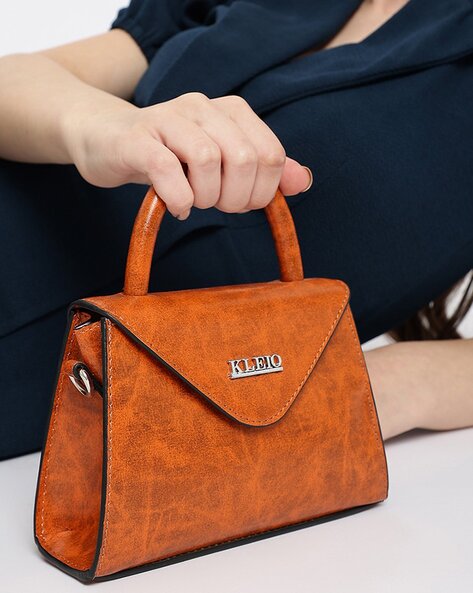 Buy Orange Handbags for Women by KLEIO Online Ajio