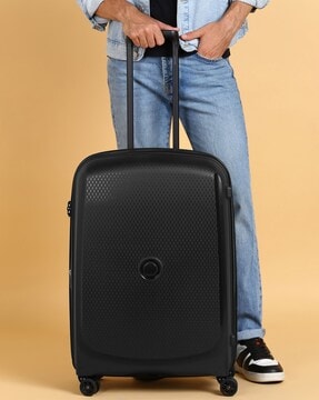 Buy BlacK Luggage Trolley Bags for Men by DELSEY PARIS Online Ajio