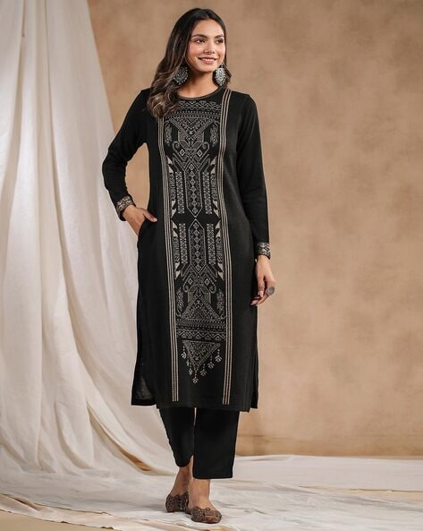 Embroidered Kurtis, Georgette Kurtis, Indian Wedding Kurtis online –  KashmirBox.com