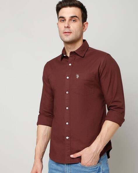 Tailored Fit Shirt with Patch Pocket