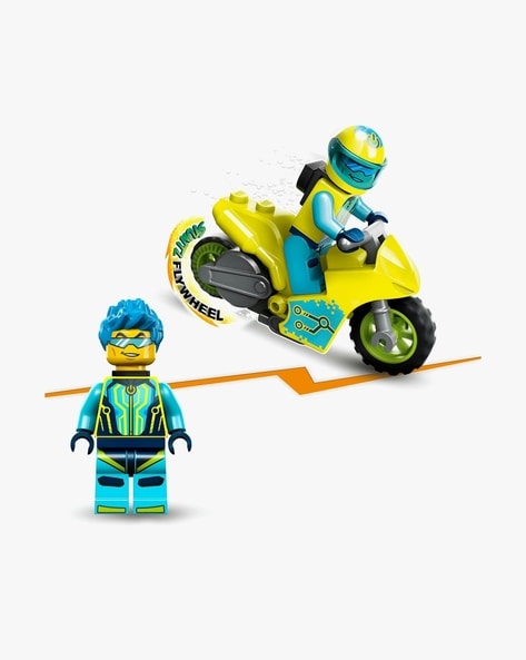  LEGO City Stuntz Cyber Stunt Bike 60358, Flywheel-Powered  Motorbike Toy to Perform Jumps and Tricks, Action Toys for Boys and Girls  Ages 5 Plus, Extension Set : Toys & Games